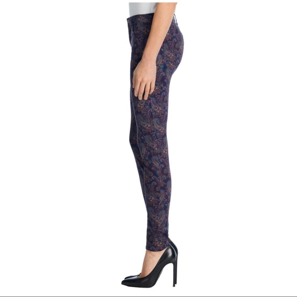 J BRAND ECLIPSE PAISLEY JEANS - Picture 3 of 4